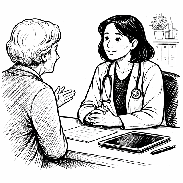 La médica y la conexión humana