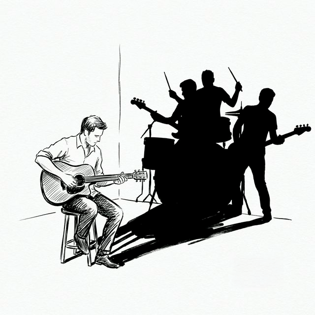 La sombra de la banda creativa